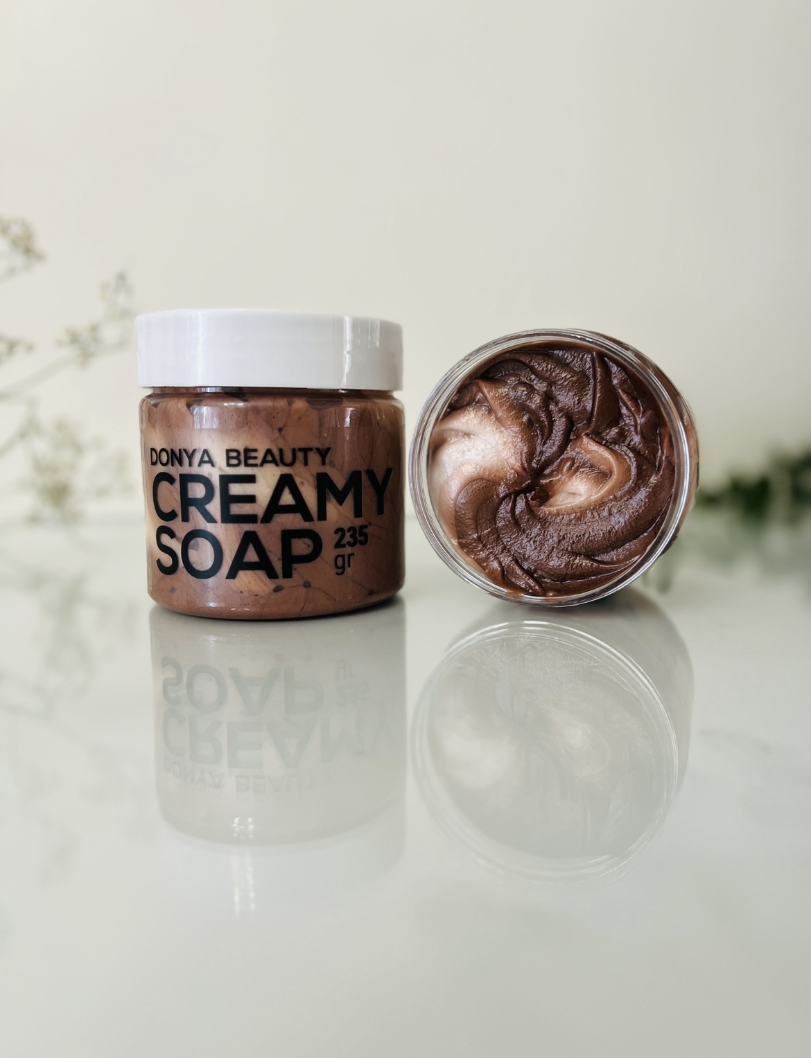 تصویر صابون خامه ای - نوتلا Cream soap, body cream, body shampoo